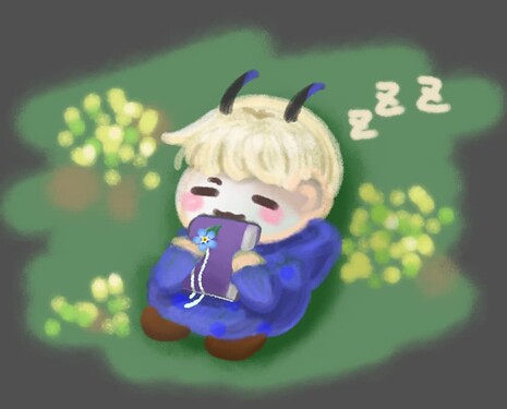 あお山羊さん 本 夜語りVer