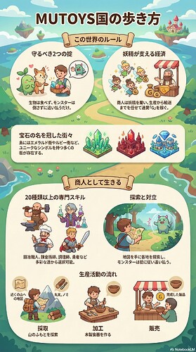 MUTOYS国 世界のルール